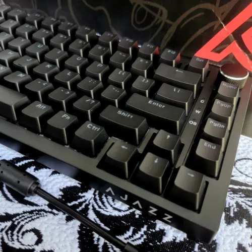 Teclado Mecânico AJAZZ AK820 RGB 75% 82 Teclas Hot-Swap USB-C