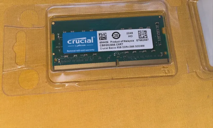 Memória Ram CRUCIAL 8GB 