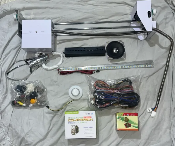 Kit Garra para maquina de pelúcias