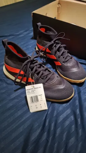 chuteira adidas predator league futsal tamanho:38