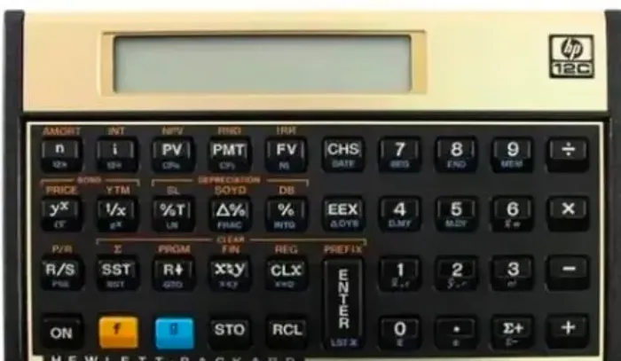 Calculadora HP12C financeira