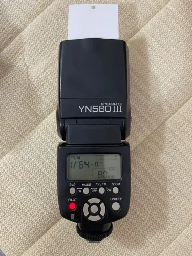 Flash para câmera  fotográfica