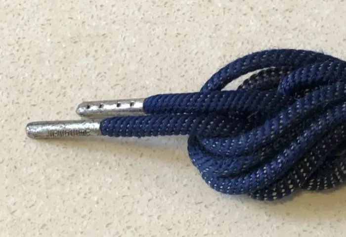 Cadarços Nike Ponteira Metálica Swingman 120 Cm Par Marinho
