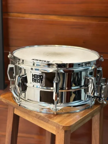 Caixa Hard Beat 12x6 Steel Chrome