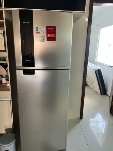 Geladeira inox