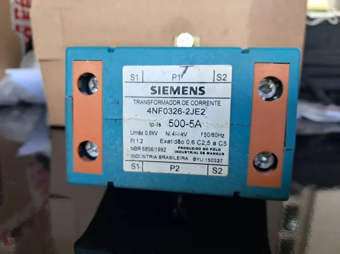 Transformador de corrente TC - Siemens 500-5A