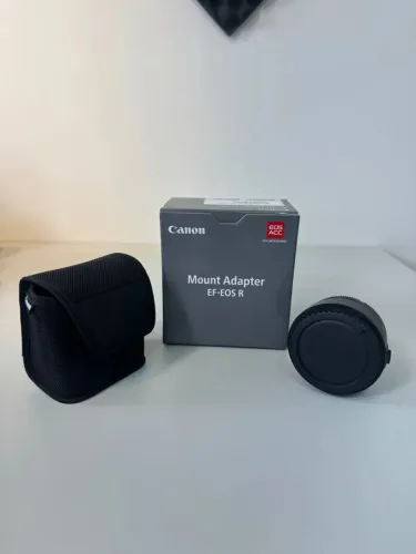Adaptador lente cânon EF / RF - 10x sem juros e frete grátis 