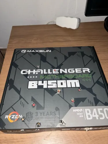Placa mãe b450m Maxsun