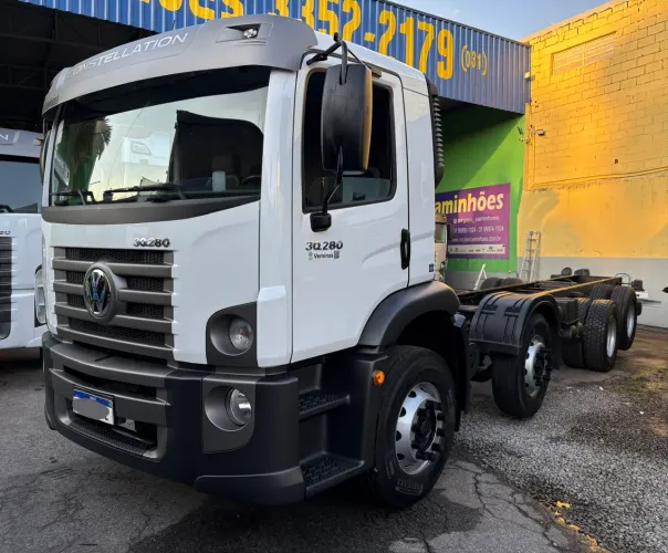 Vw 30280 Prime Bitruck Ano 2022 No Chassi De 8,50 Metros