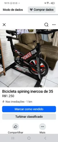 Bicicleta spimning profissonal