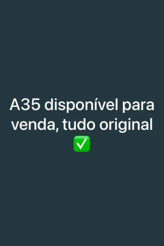VENDO CELULAR A35 5G TODO ORIGINAL SEMPRE USADO COM CAPA E PELÍCULA