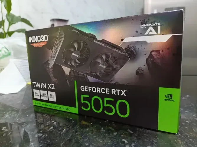 Placa de video nVidia GeForce RTX 5050, nova, na caixa com NF e garantia