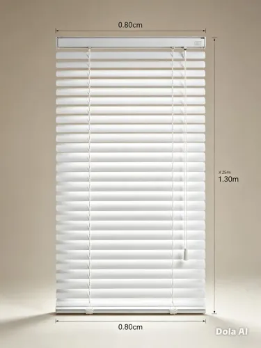 Vendo está linda cortina de persiana horizontal PVC 25mm
