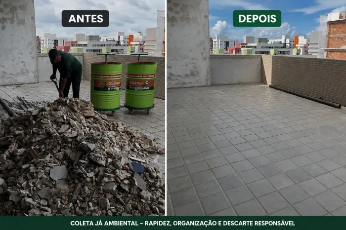Equipe especializada para retirada de entulho em João Pessoa e Região Metropolitana