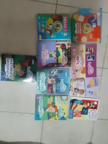 Livros Didáticos usados - Coleção Ludus  - 2 ano fundamental 