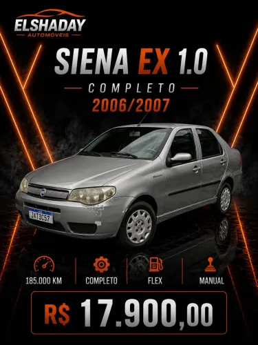 Fiat Siena 1.0/ EX 1.0 MPI Fire/ Fire Flex 8V 2007