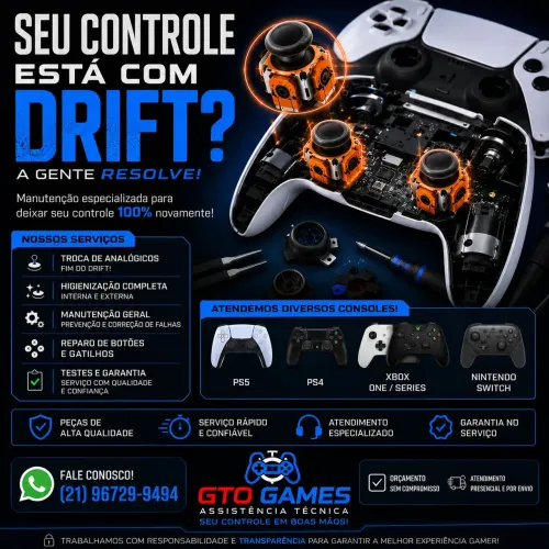 Manutenção de controles 