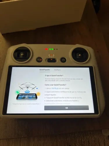 Controle RC Dji com tela