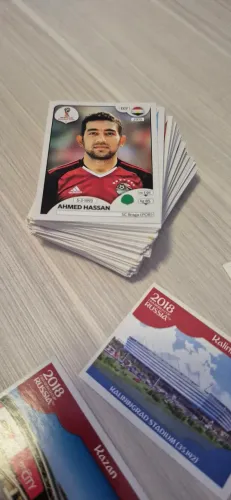Figurinhas Copa do Mundo 2018 Rússia