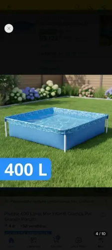 Piscina Infantil 400l Mor
