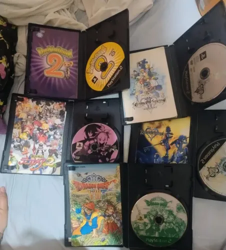 Lote jogos Playstation 2 japonês originais