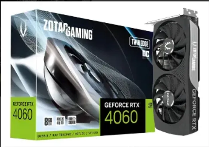 Zotac Gaming Geforce Rtx 4060 8 GB Gddr6 128 bits Twin Edge