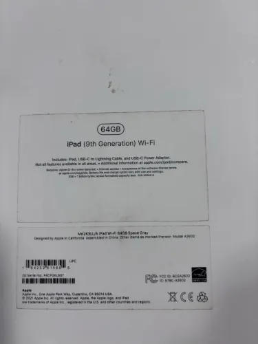 iPad 9a geração 64gb