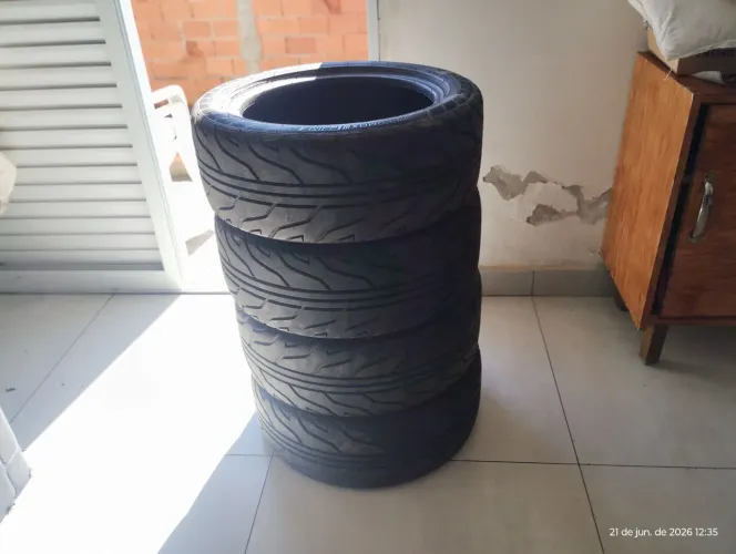 JOGO DE 4 PNEUS SEMI SLICK X-ARROW SPEEDMAX PRIME 195/50 R15 82V<br>
