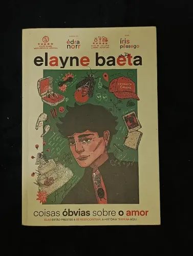 Livro Coisas óbvias sobre o amor Elayne Baeta