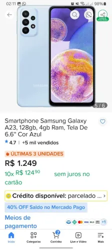 Samsung A23 128gb original