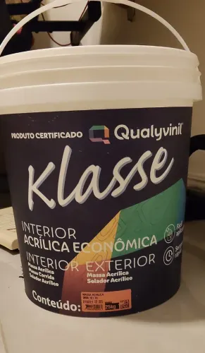 MASSA ACRÍLICA COM SELADOR ACRÍLICO 11KG