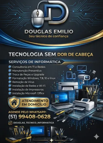 Técnico de Informática e Redes em Porto Alegre