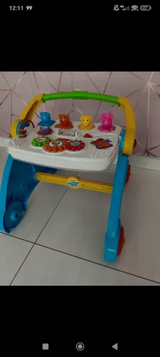 Andador de bebê de empurrar (3 em 1)