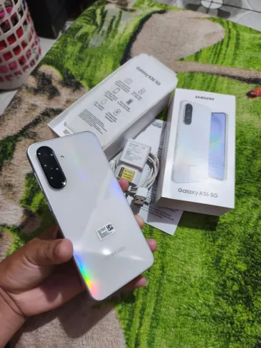 Vendo Galaxy A36 5G 128GB e 6GB de Ram Novo sem marcas de uso com caixa e todos acessorios