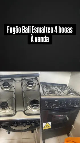 Fogão Esmaltec 4 bocas