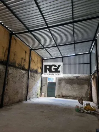 Galpão para alugar, 160 m² por R$ 6.000,00/mês - Centro - Santos/SP