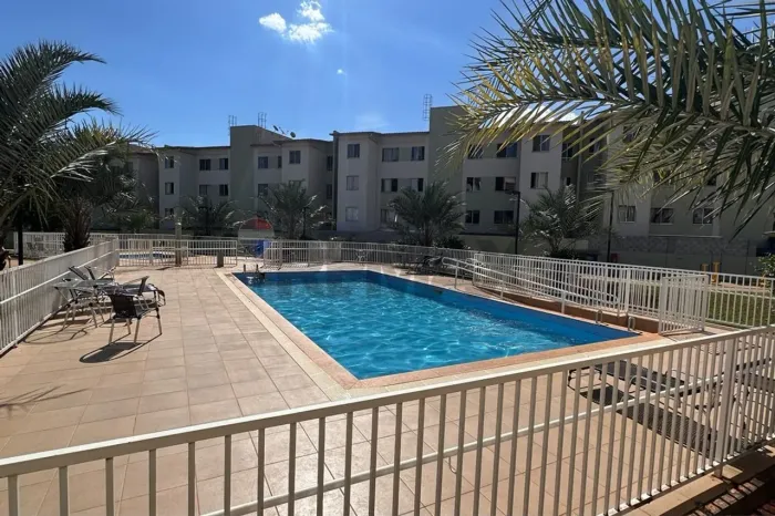 Apartamento Total Ville, Santa Maria, 45m², 2 quartos com vaga e lazer completo