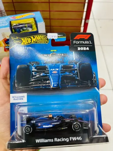 Hot wheels williams racing formula 1 premium - lacrado