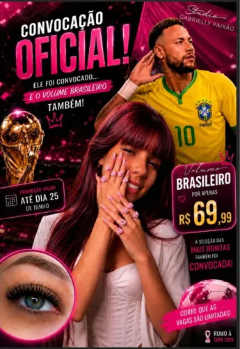 Extensão de cílios/Design de sobrancelha 