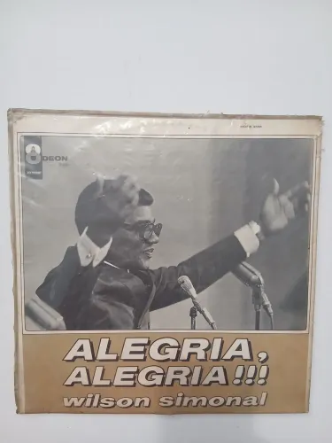 Lp Wilson simonal alegria,alegria!!! 1967 usado