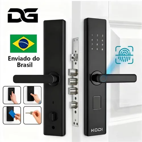 FECHADURA DIGITAL COM INSTALAÇÃO INCLUSA