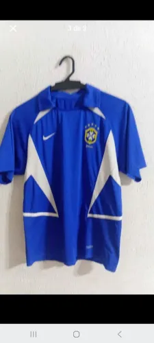 Camisa do Brasil da Copa de 2002.