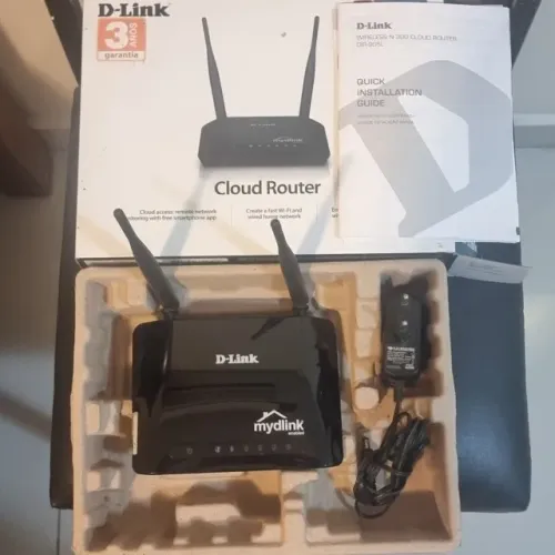 Roteador D-Link DIR-905L Cloud N300 300Mbps Wi-Fi + Caixa
