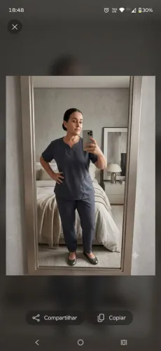 Pijama hospitalar em okifordine 