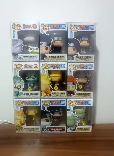 Funkos - Naruto e Boruto