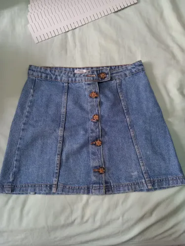 Saia jeans