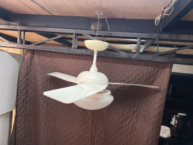 Ventilador de Teto 3 Pás Branco 127v