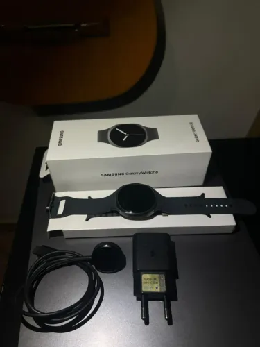 Samsung Galaxy Watch8 40mm - Galaxy AI - Tela cristal Safira Grafite