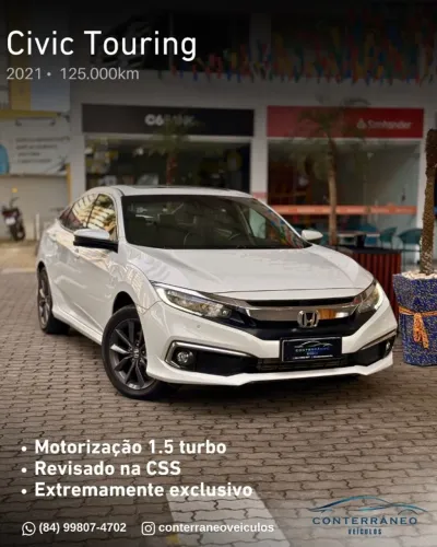Honda Civic Sedan Touring 1.5 Turbo 16V Aut.4p 2021