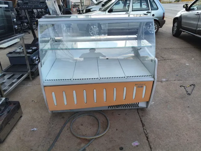 Balcão gelopar refrigerado para comércio 